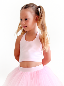 Pink Tie-Back Top