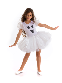 Friendly Ghost Tutu Dress