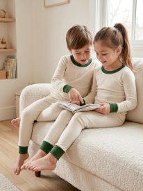 Unisex Jersey Pyjamas – 100% Organic Cotton