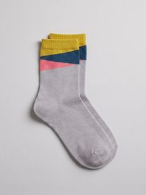Organic Cotton Geometric Ankle Socks