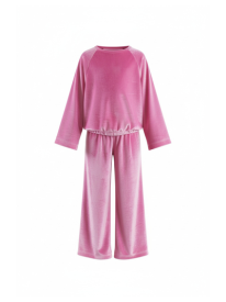 Pink Velour Tracksuit