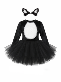 Velvet Cat Ballerina Tutu